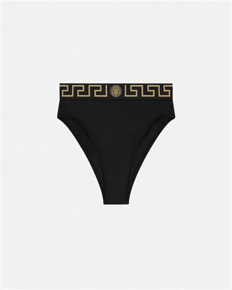 versace swimsuit kids|Versace greca bikini bottoms.